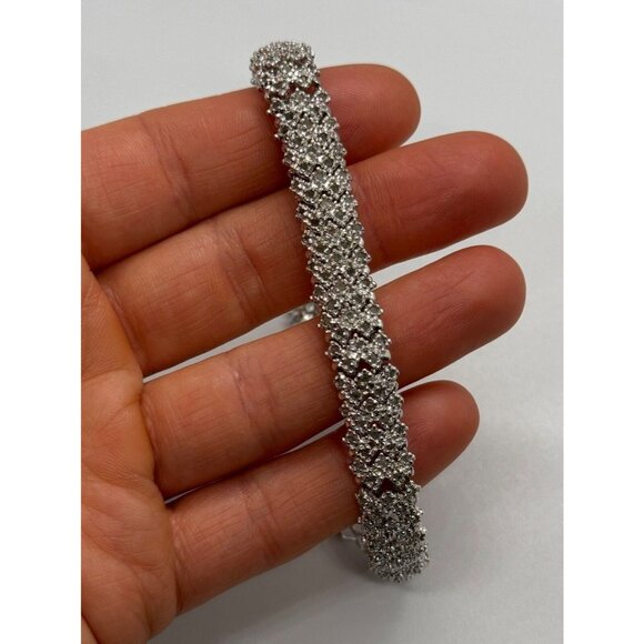 925 STERLING SILVER SAPPHIRE BRACELET
